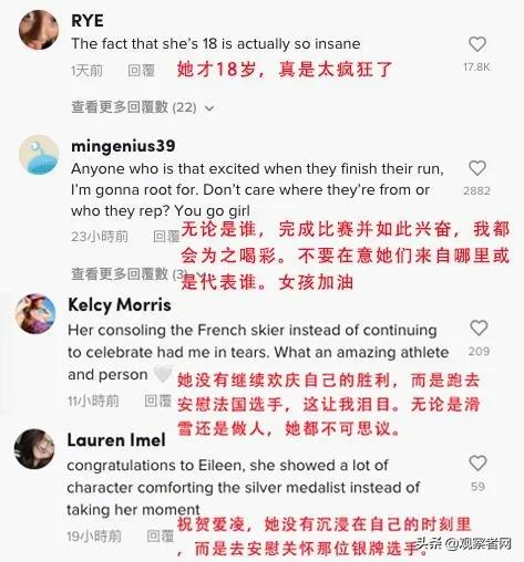 从苏翊鸣到谷爱凌,中国“00后”选手让海外也沸腾了,2200万TikTok网友围观