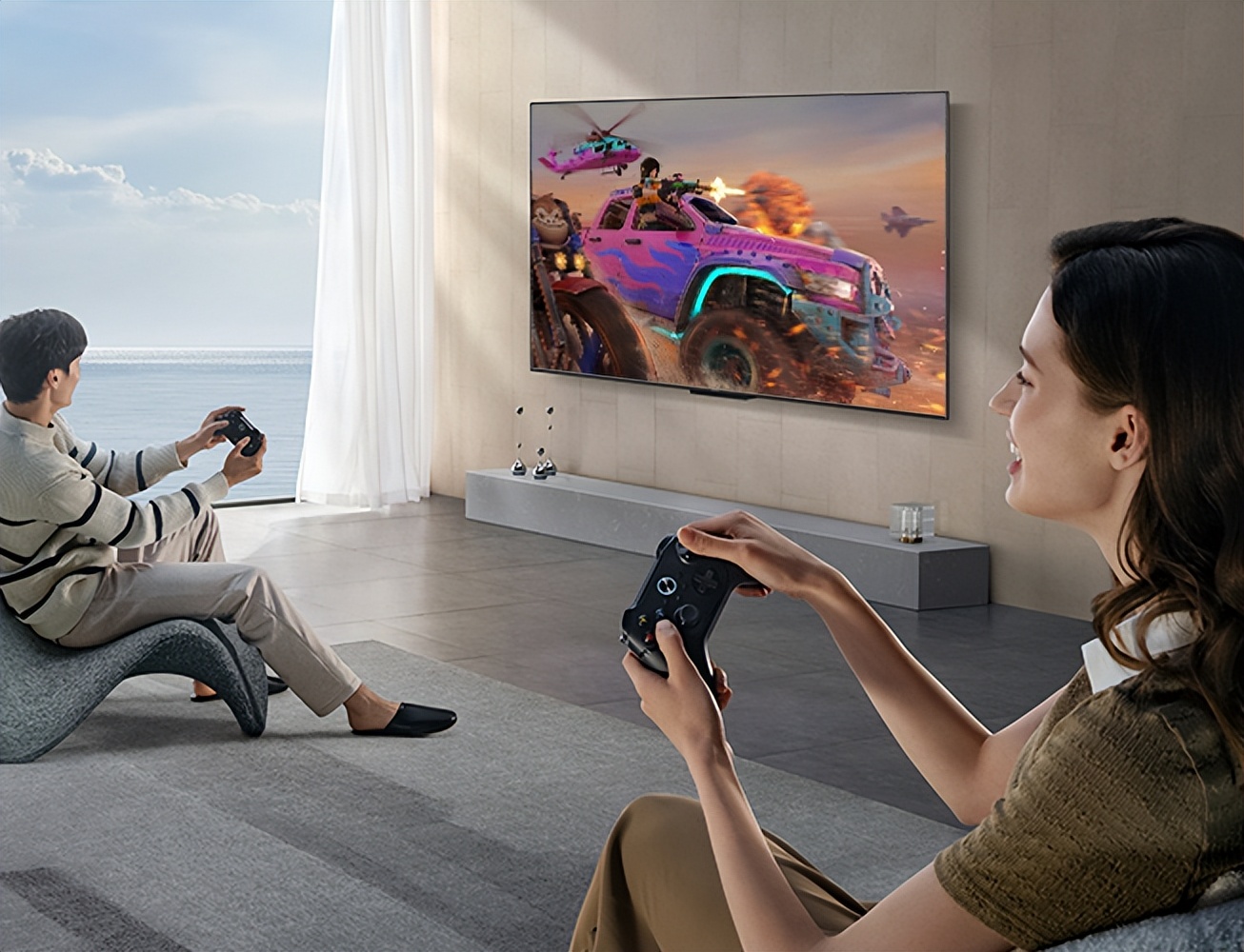 两款3000元65英寸电视谁更强？华为机型增MEMC，雷鸟机型提升亮度