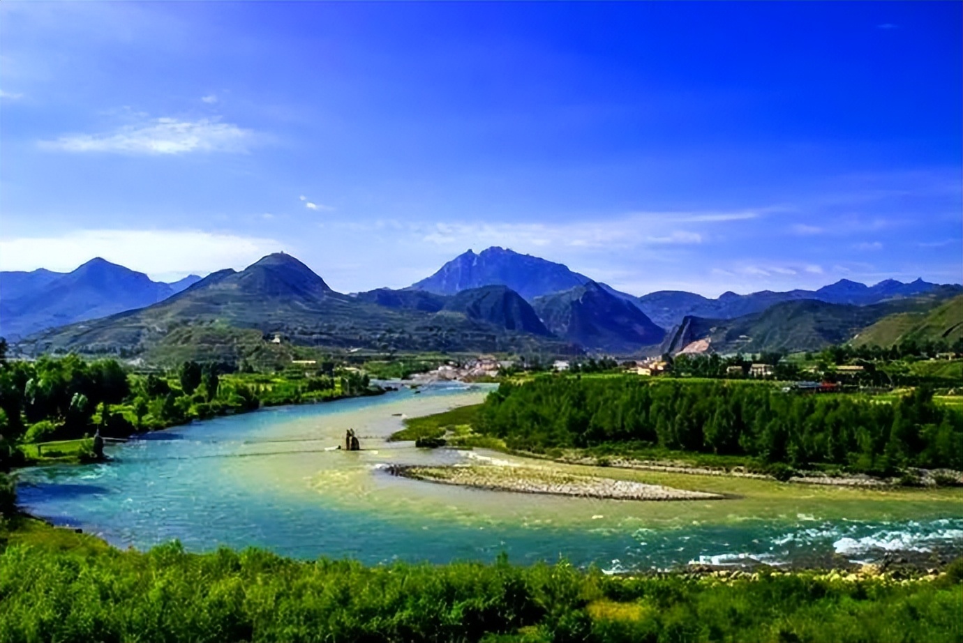 临夏州旅游大通道康乐县段沿线景点介绍