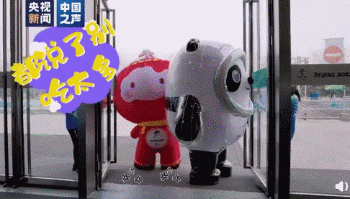 日本记者是他最大粉丝？冬奥吉祥物冰墩墩成功出圈，实在太可爱了