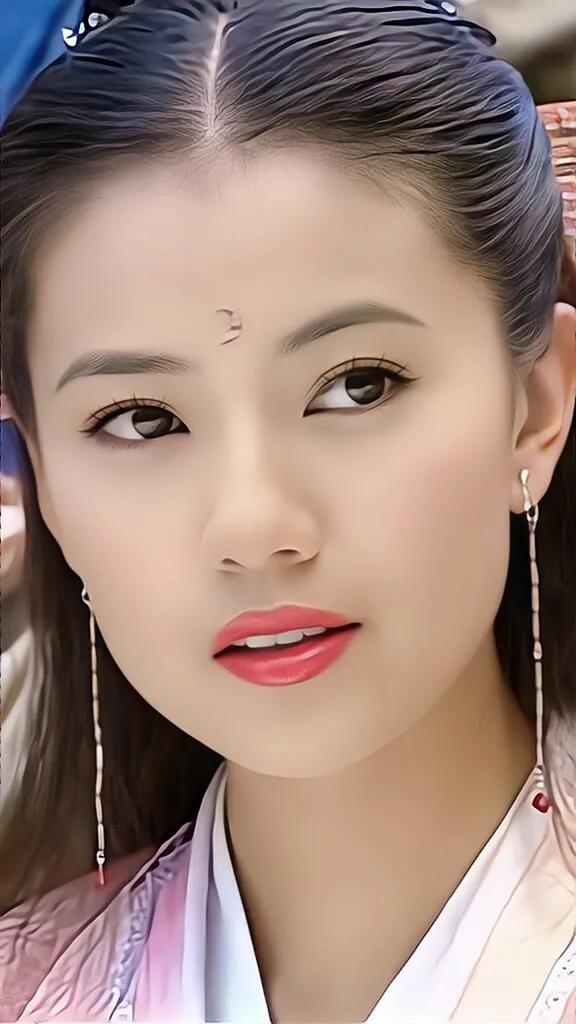 最美的周芷若,柔情似水,我见犹怜,气质与美貌并存