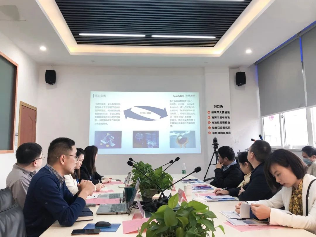 校企聯(lián)誼謀發(fā)展 | 成都錦城學(xué)院領(lǐng)導(dǎo)蒞臨卡德智能調(diào)研交流