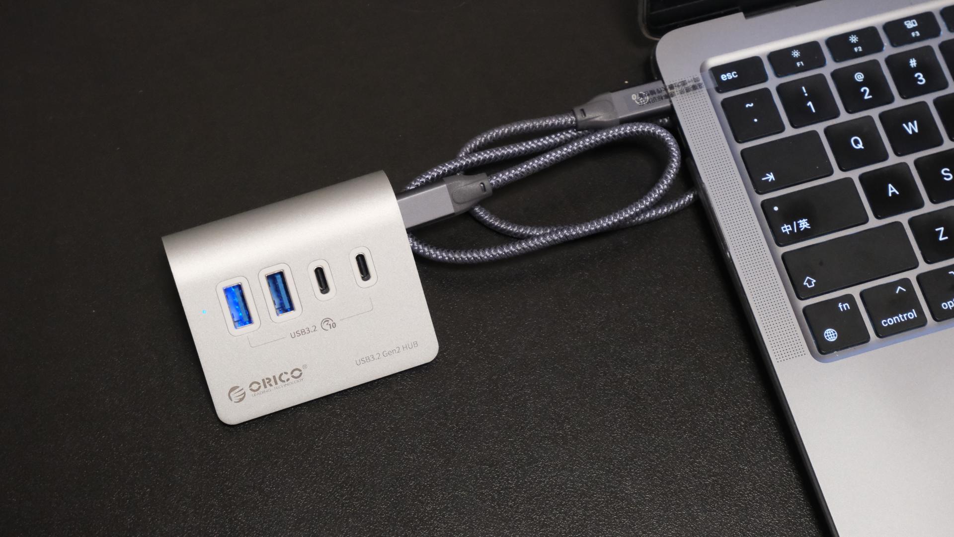 解决电脑扩展问题，奥睿科ORICO-M3CU2-G2分线器使用体验