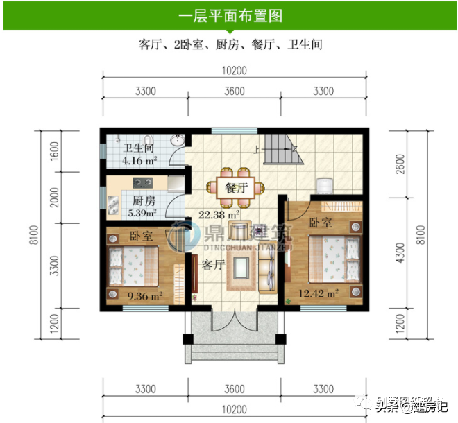 四川5款开间10米别墅，造价经济，格局优良，不输大开间美观大气