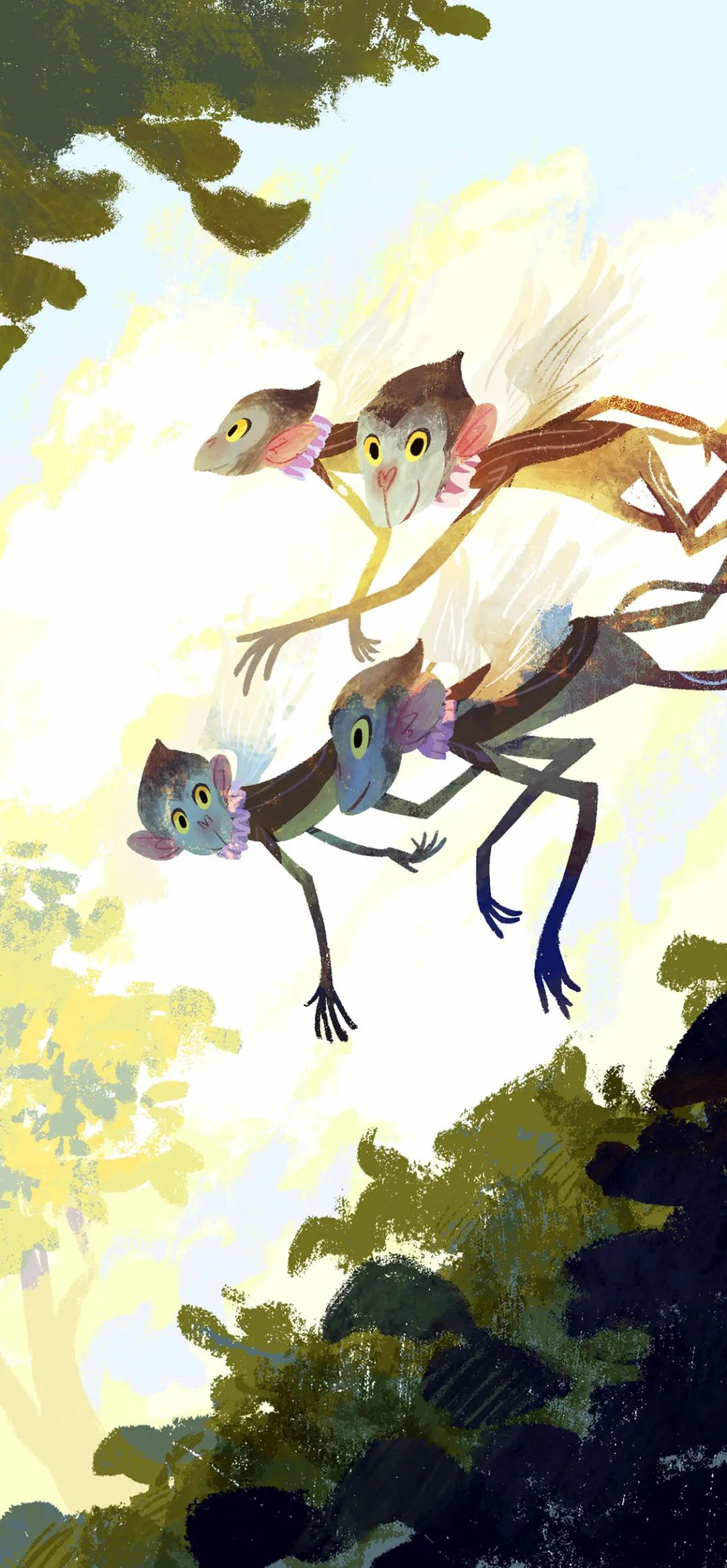 绘本系统课丨最流行的PS扁平纹理绘本风基础课＋提升课来了