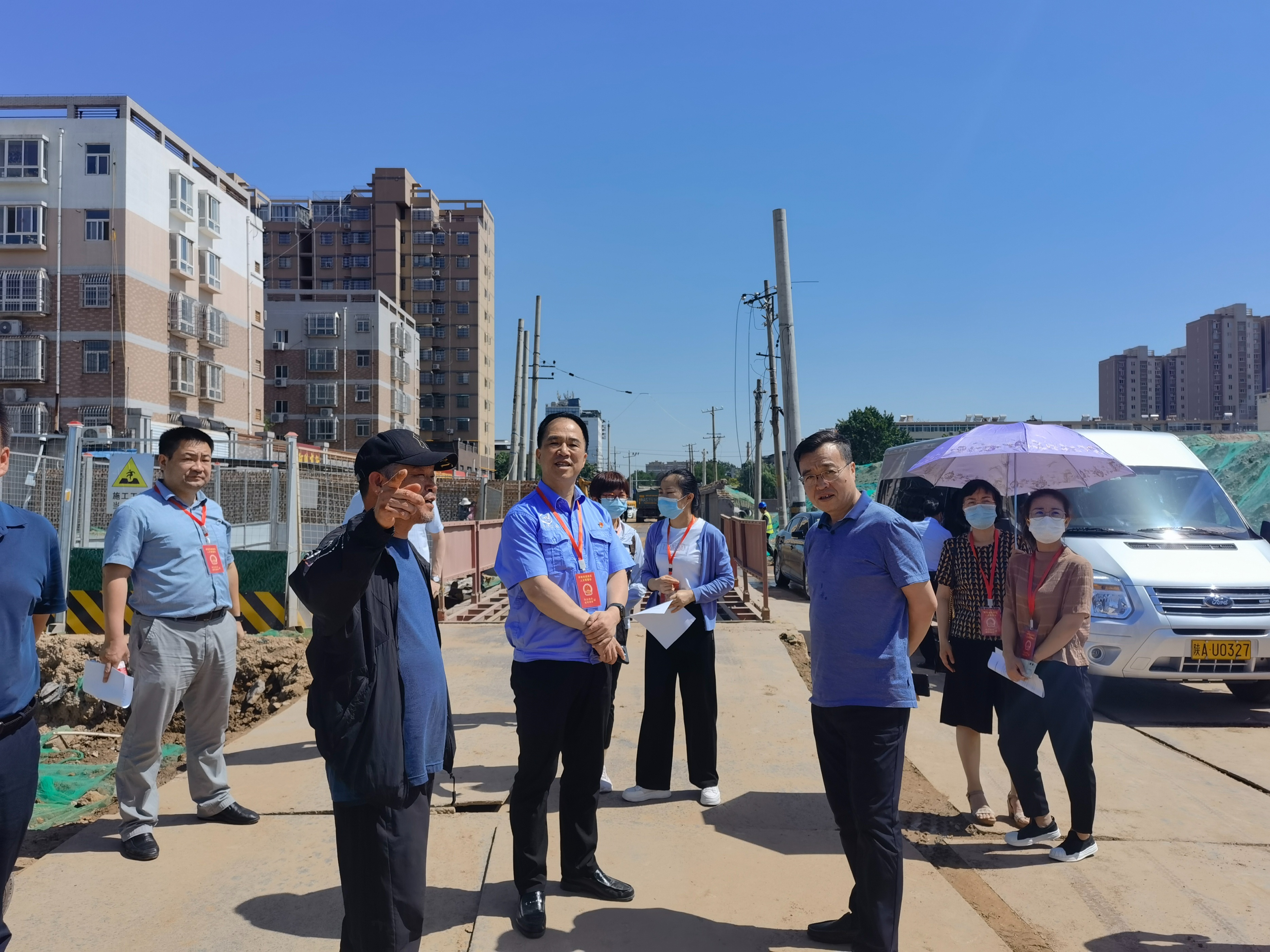 西安市阎良区人大常委会专题视察调研重点项目建设情况