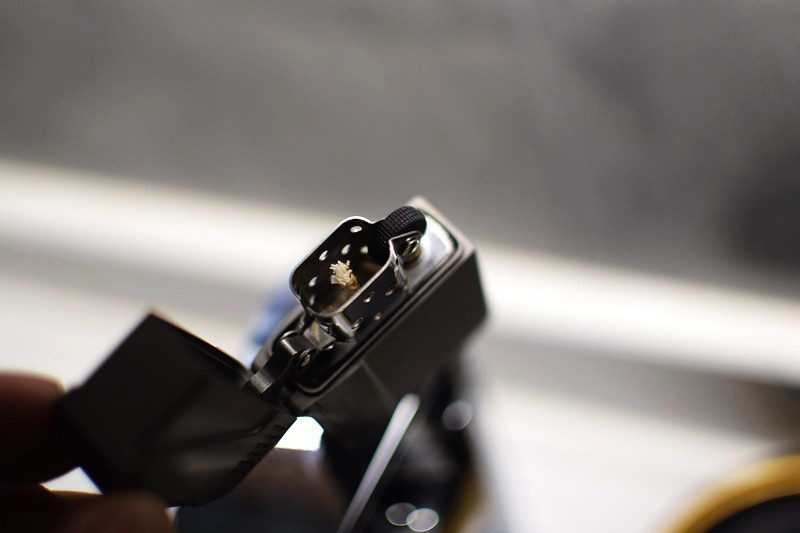 棱角分明 个性十足 fegve费戈钛合金打火机