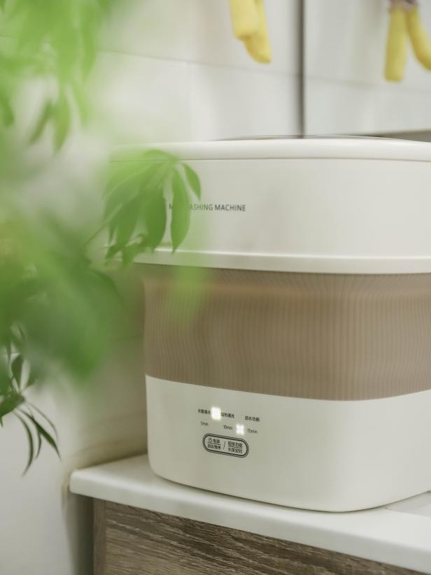 家里的第二个洗衣助手，618甄选治愈好物——大宇折叠洗衣机