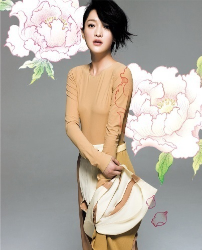 周迅，时尚优雅型美女