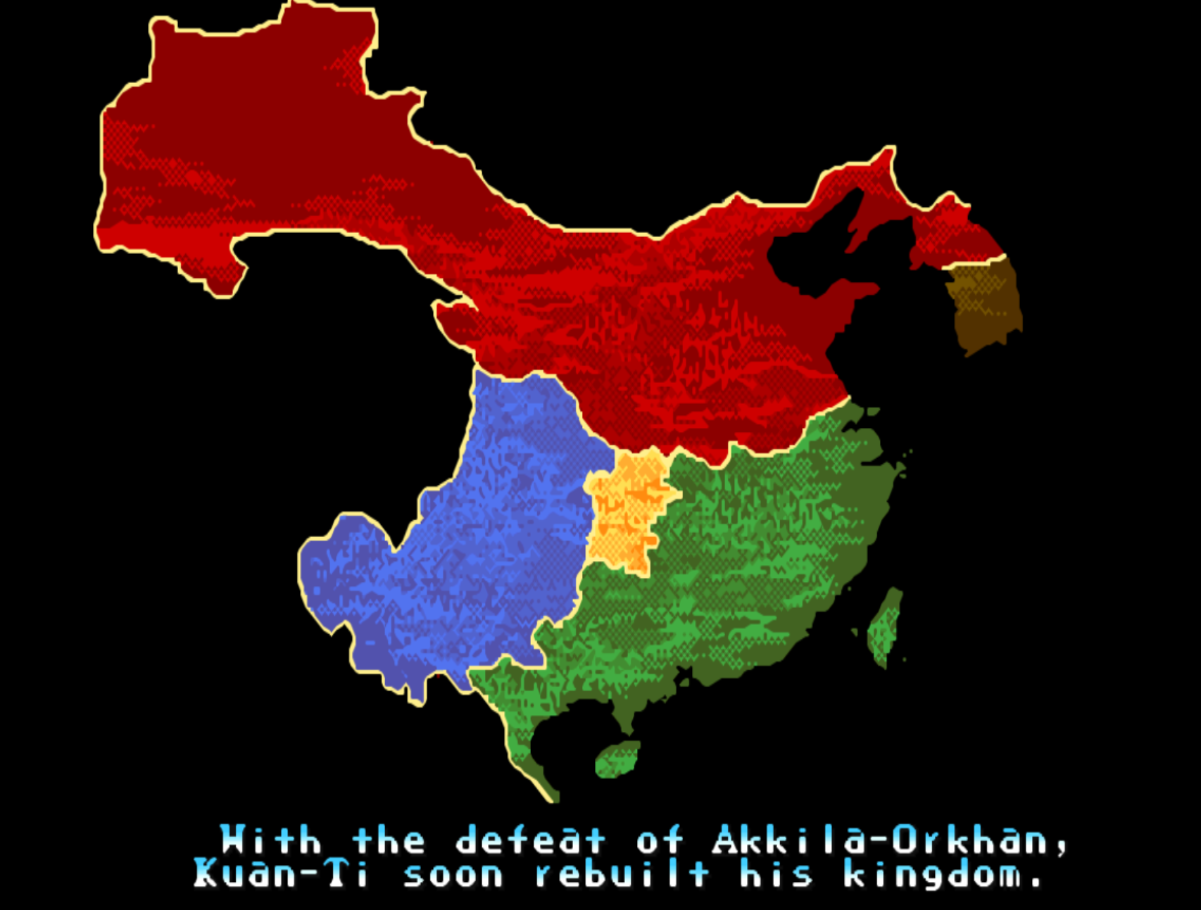 街机《三国志》还隐藏着第四个结局，玩了三十年头一回知道