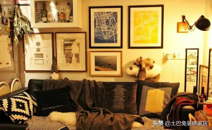 【輕裝潢推薦相關資料】裝潢42㎡北歐風小家，2㎡小廁所也能塞下大浴缸