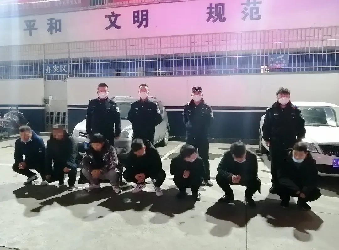 45部手机价值10万元！长安警方14小时追回，抓获9人