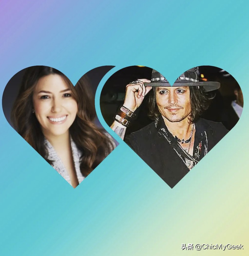 德普爆新恋情？和美女律师法庭咬耳朵暧昧对视，疯传燃爱火