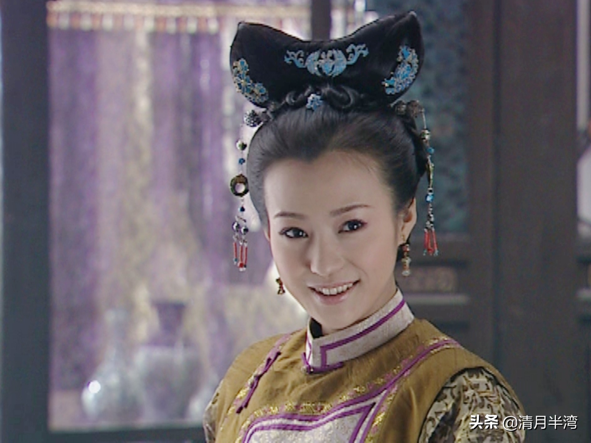 颜值高也不一定驾驭得了旗头装，能上清宫美人榜的，我只服这10位