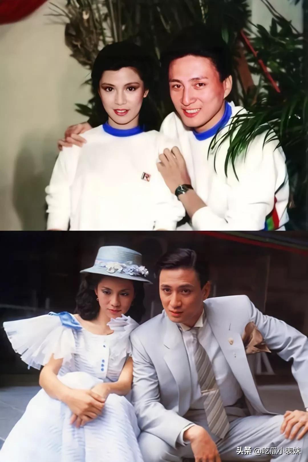 翁美玲与汤镇业的合影