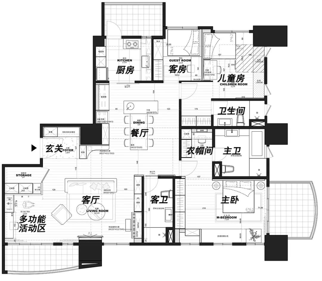看了她家，才知道什么叫比样板间还美，光一个客厅就人见人夸