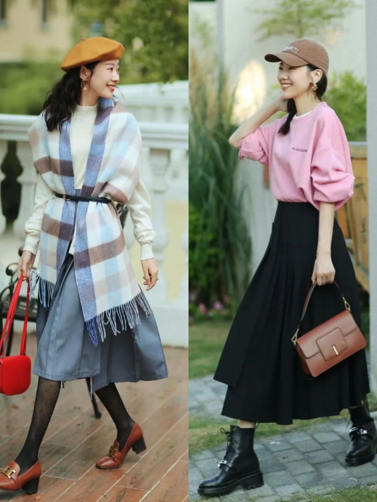 看完九分裤和长半裙穿搭，终于知道，为啥时髦精们扔掉阔腿长裤了