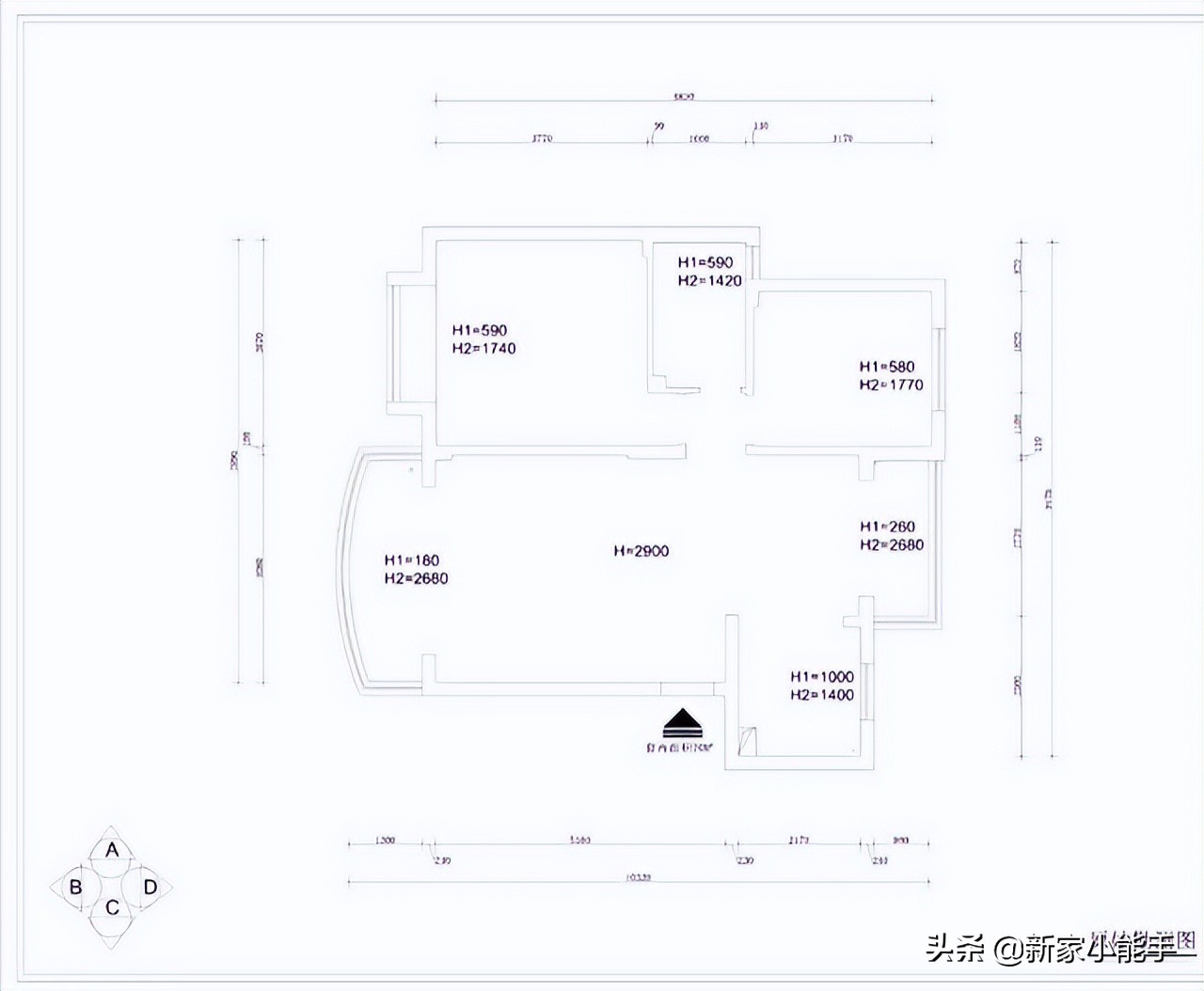 她家两居室新房，全屋极简装修，单单硬装部分花了14万，分享一下
