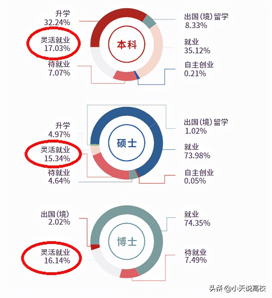 苏州大学2021年就业报告，最终就业率93.86%，可16%是灵活就业