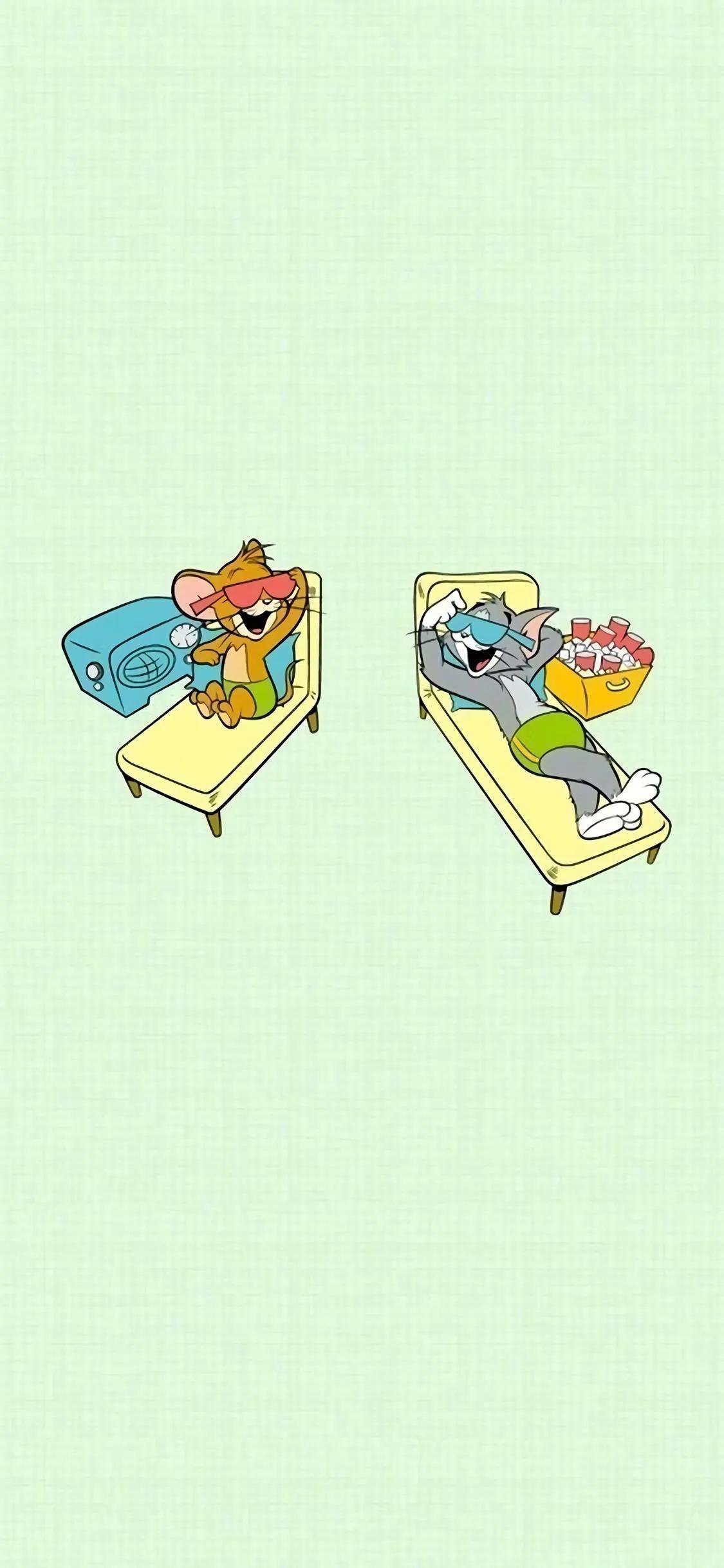 插画集‖TOM and JERRY猫和老鼠壁纸素材
