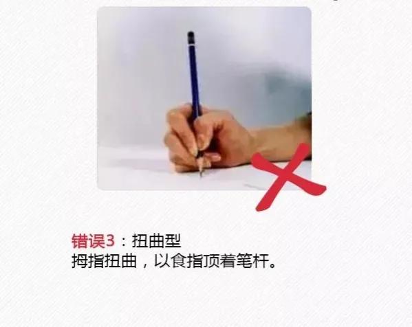 要练字，你的握笔的姿势对吗？