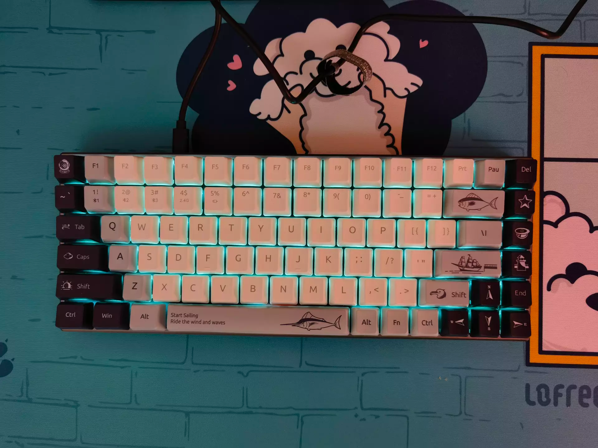 带我梦回大航海时代，雷柏MT510PRO多模无线机械