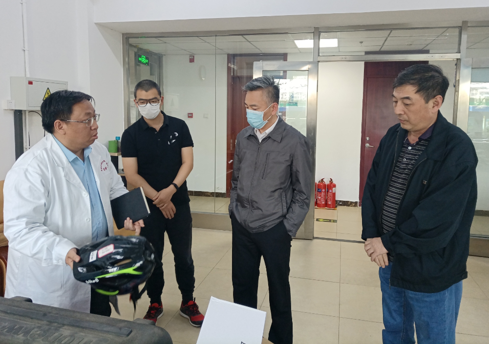 中国纺织品商业协会会长一行调研国家劳动质检中心（北京）