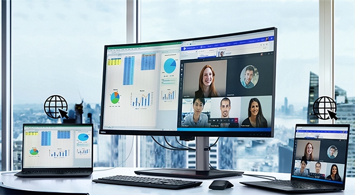 5K真·带鱼屏，联想（ThinkVision）P40w显示器震撼上市