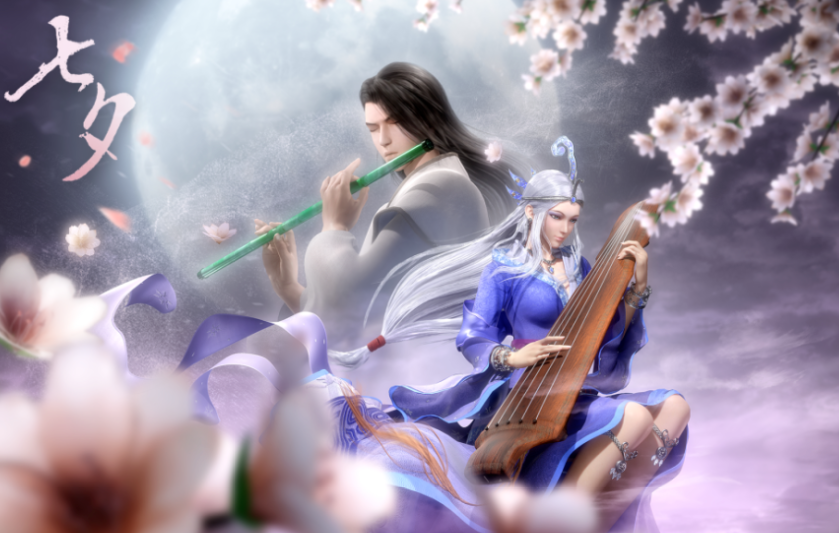 动漫情头高清唯美图片(翼次元) - 赤虎壹号