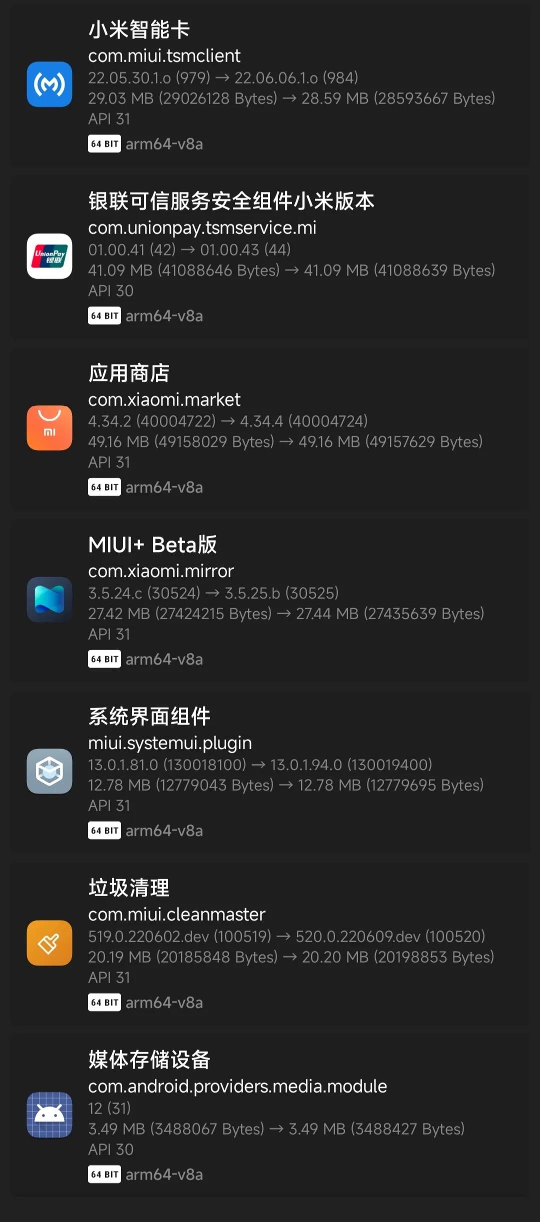 Redmi K40 V13.0.6.1.39.DEV 开发版更新