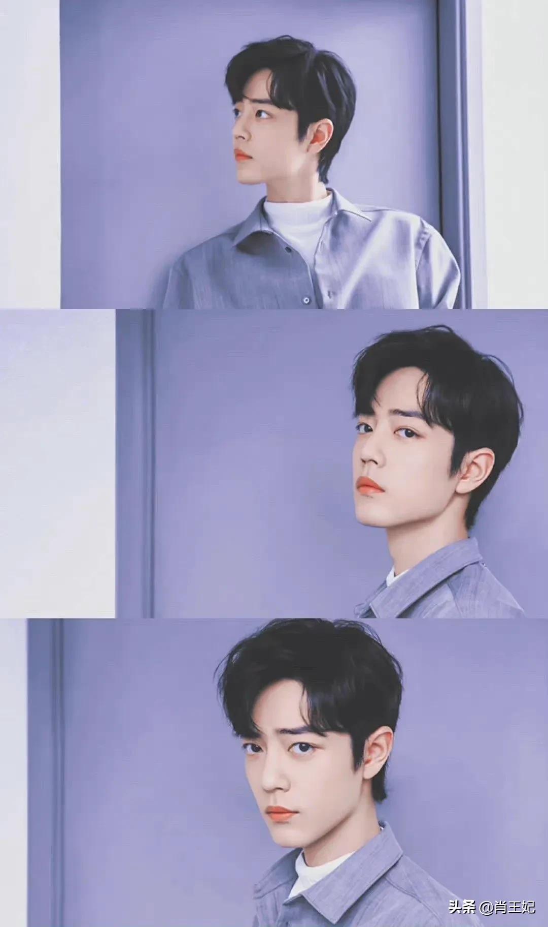 桃桃的一组生图,肖战的眼睛真好看,灵气逼人鲜花与少年绝配