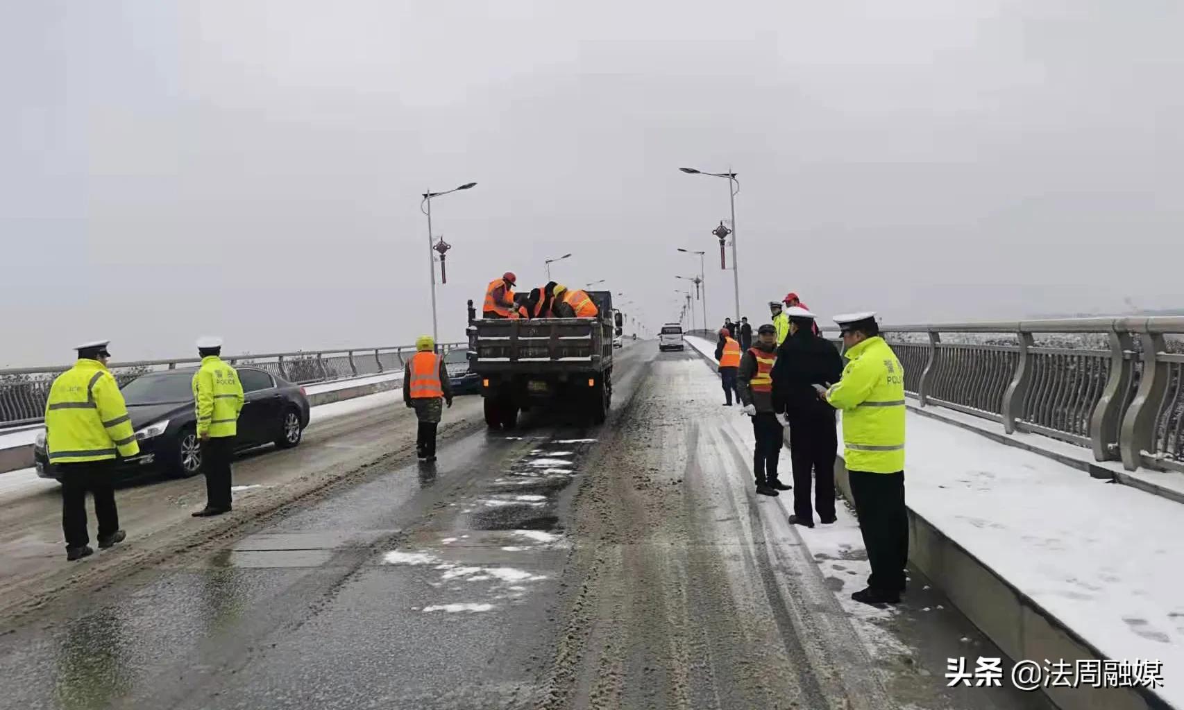 澧县交警：全力迎战今冬强降温降雪 守护道路交通畅安