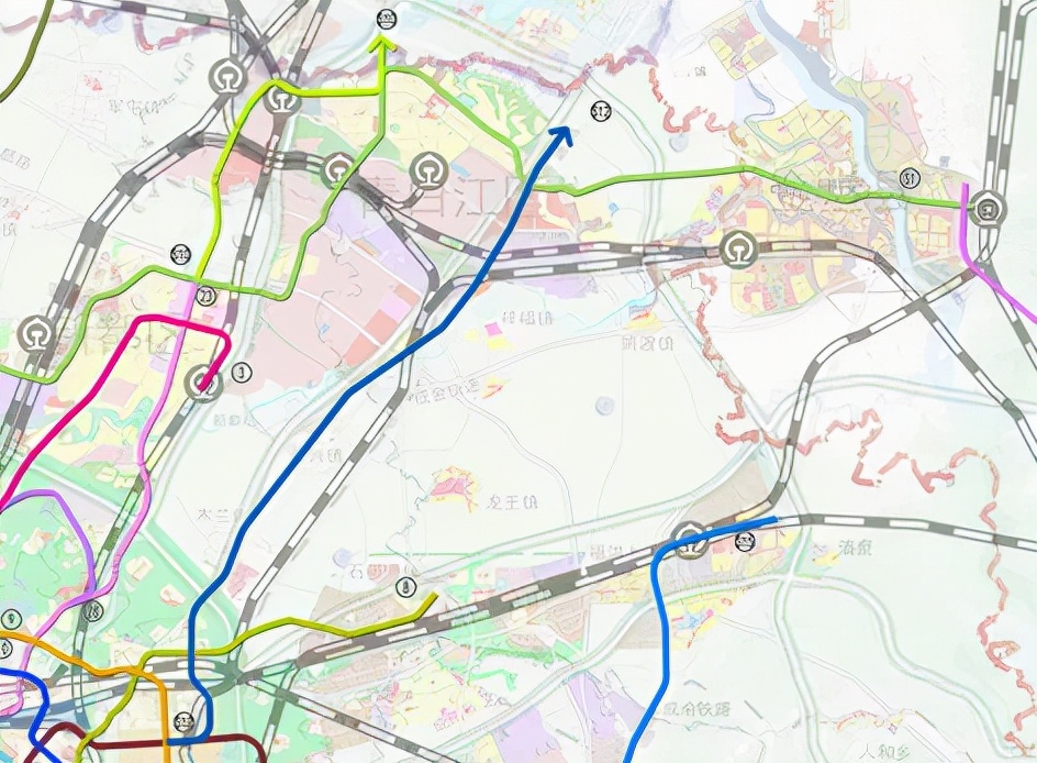 青白江地铁规划图(“地铁黑洞”青白江区，何时能有地铁？官方答复)