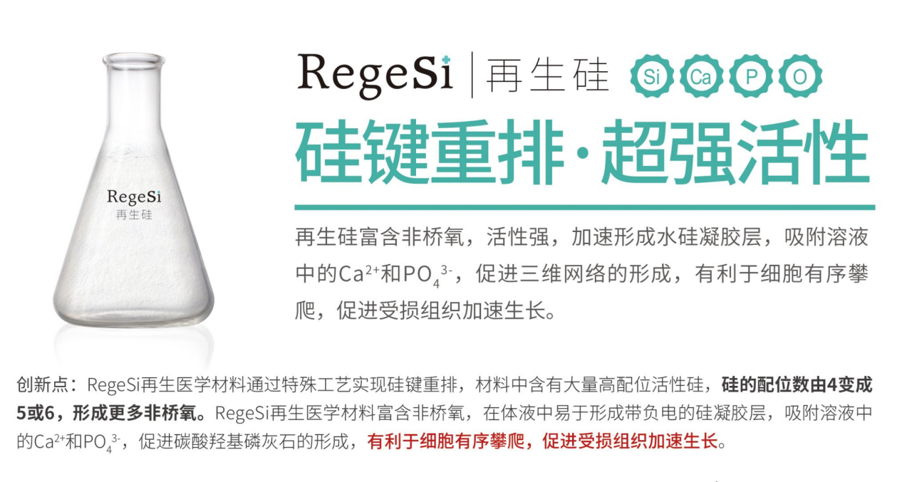 骄傲！医学材料突破封锁，领先10年！再生医学RegeSi再生硅，牛