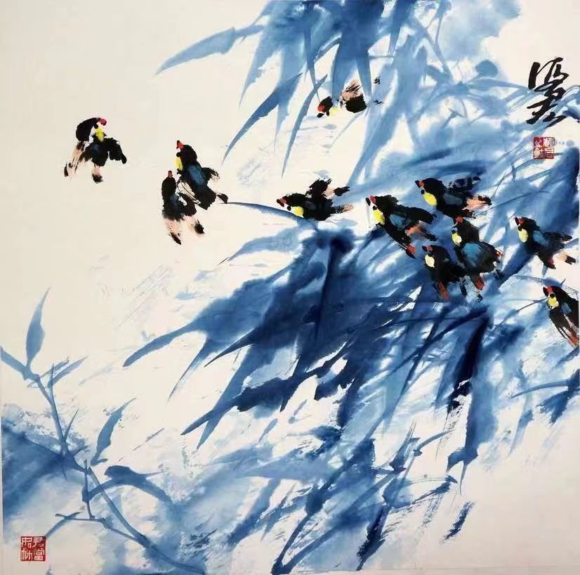 气韵天成，杨海君国画作品欣赏