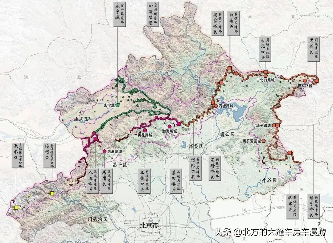 走过北京春天最美的盘山公路去那山桃花盛开的地方——龙泉峪长城