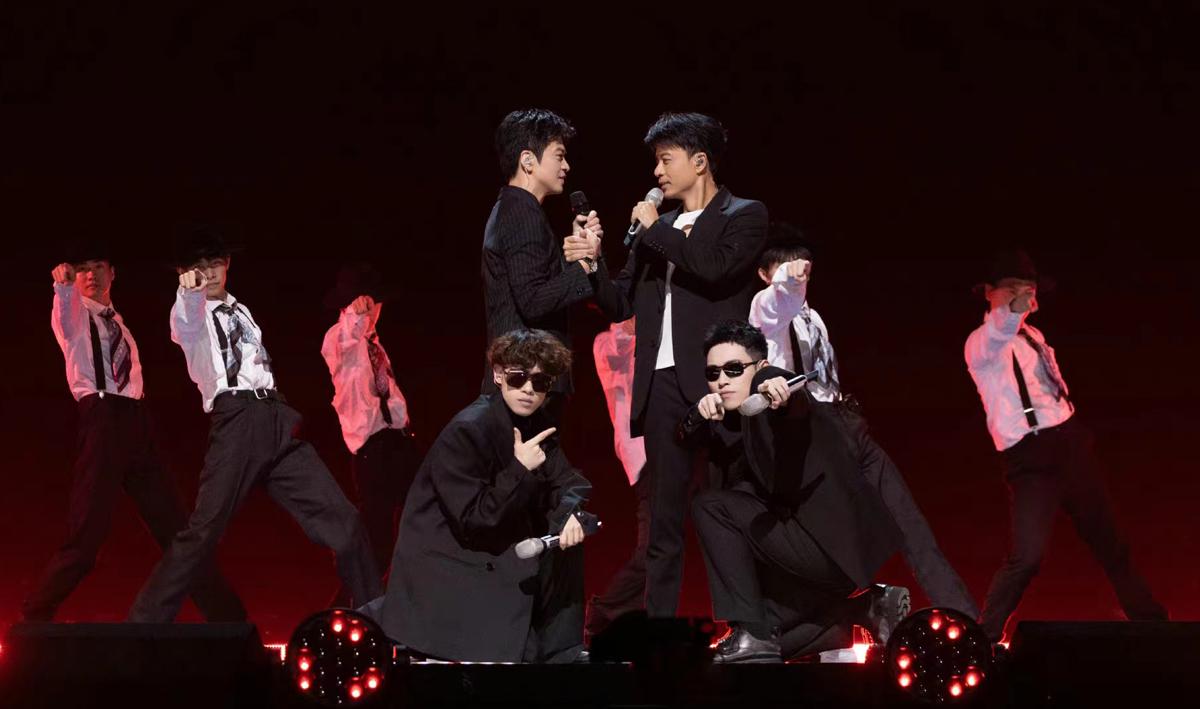 声生不息金曲冲刺夜，“F4男团”唱跳太惊艳，李玟叶倩文强强对决