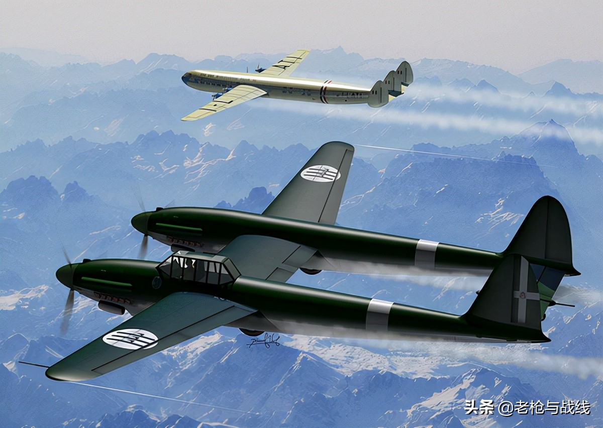 意大利双尾撑重型战斗机的发展自战前的sm.