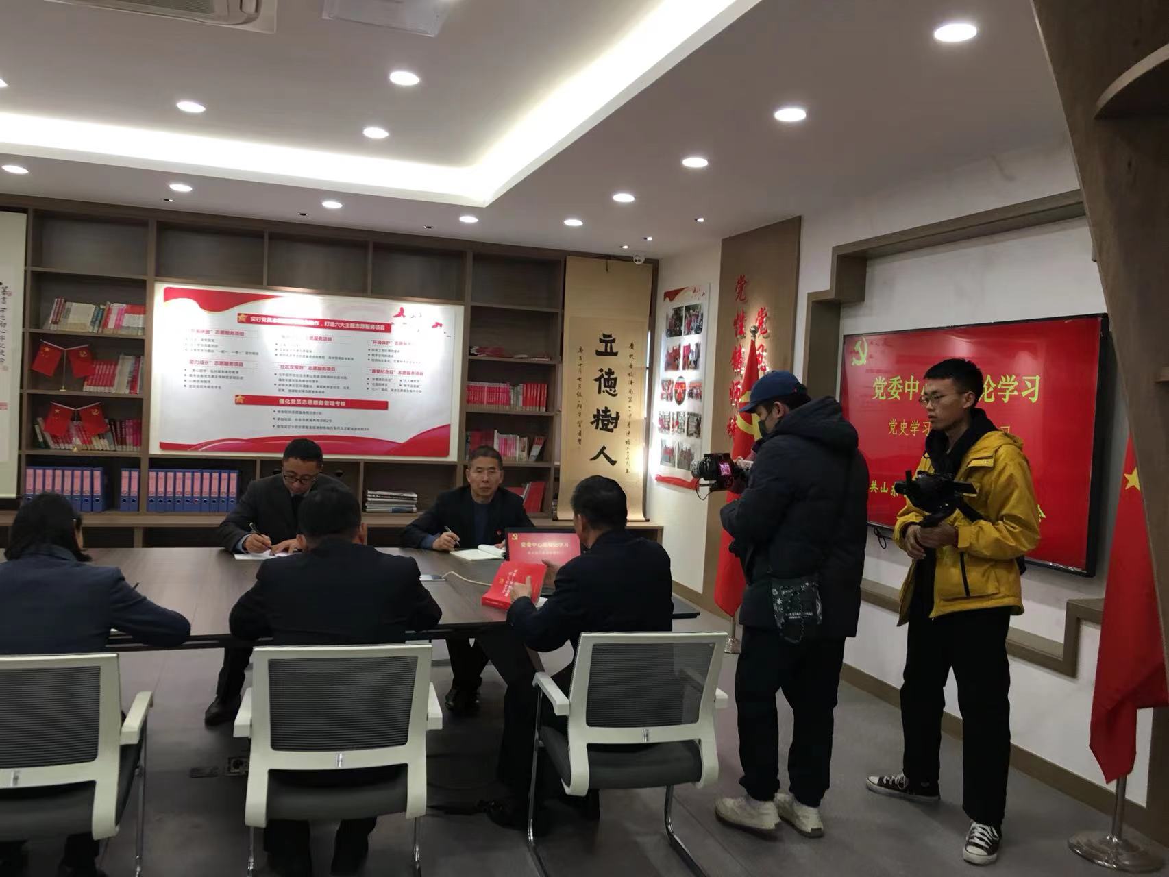 济南教育党建品牌拍摄走进济南十一中学–上山传媒-上山传媒