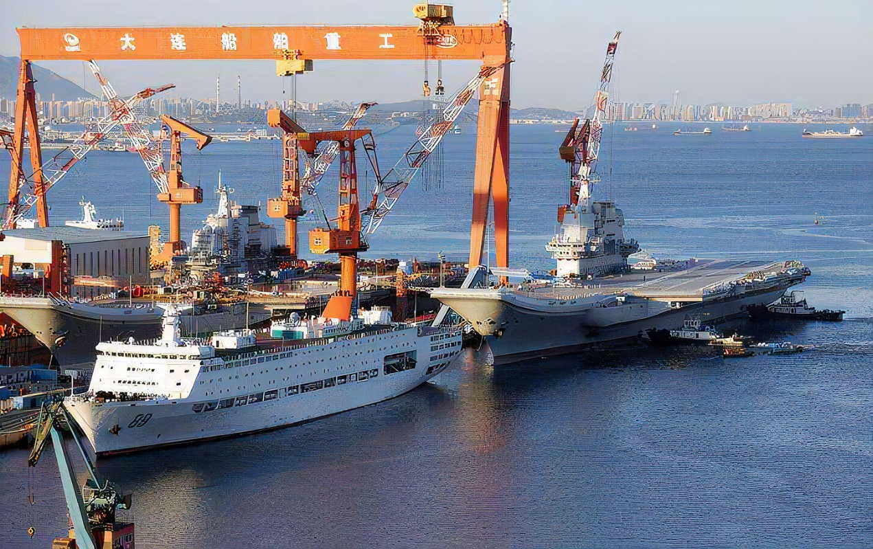 江南造船厂扩建，美媒炒作中国意在建造核航母，问题是核航母配么