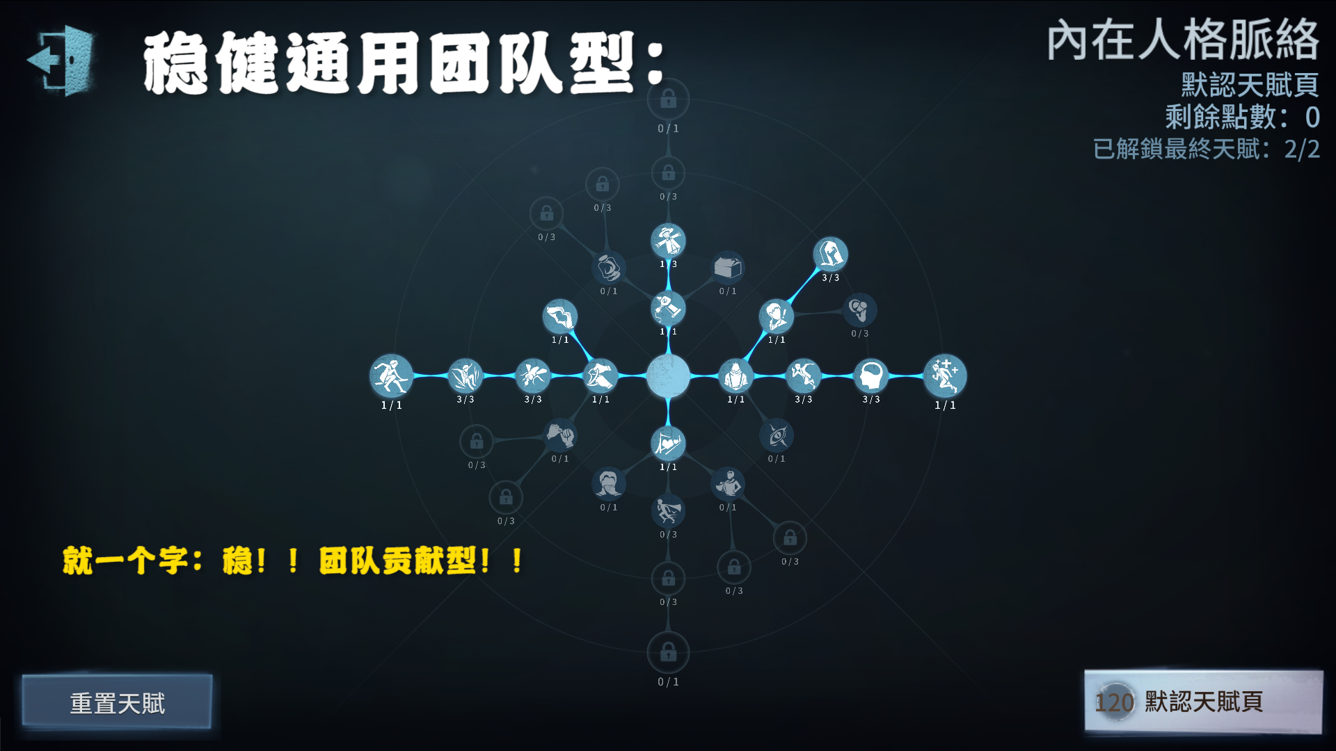 第五人格：求生者入门天赋加点推荐！不要盲目照搬榜上大神天赋