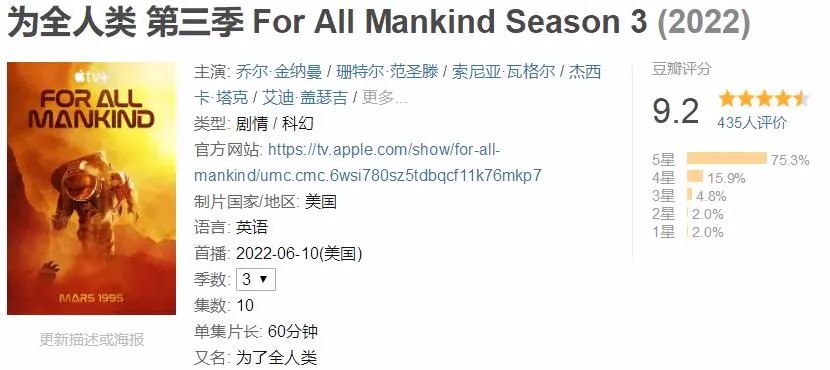 第一集就是一部高水准的科幻大片，可惜却被烂剧名所耽误