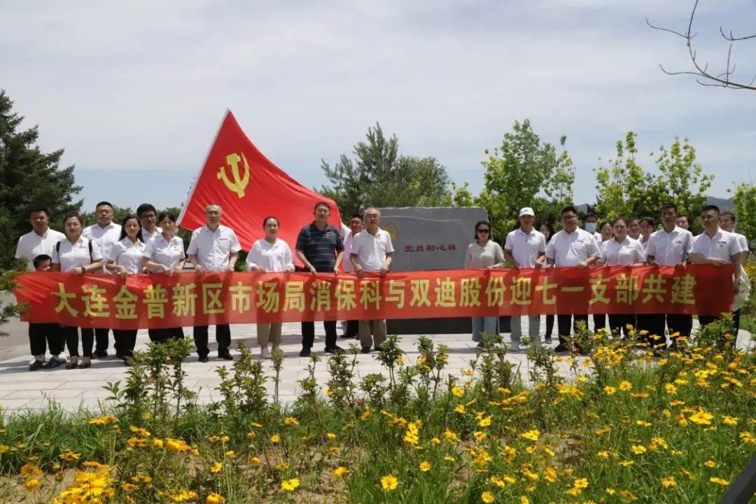 双迪积极探索政企支部共建  开展迎七一活动