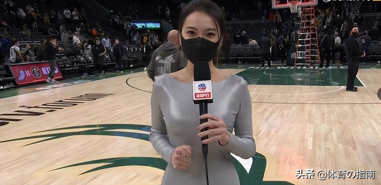 nba前线记者有哪些(孟超火了！NBA前方女记者，让野兽般篮球巨星都温柔的低下了头)