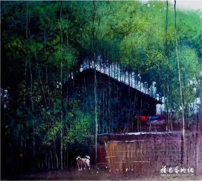 现代名家国画，中西元素八字风水家居画（一）