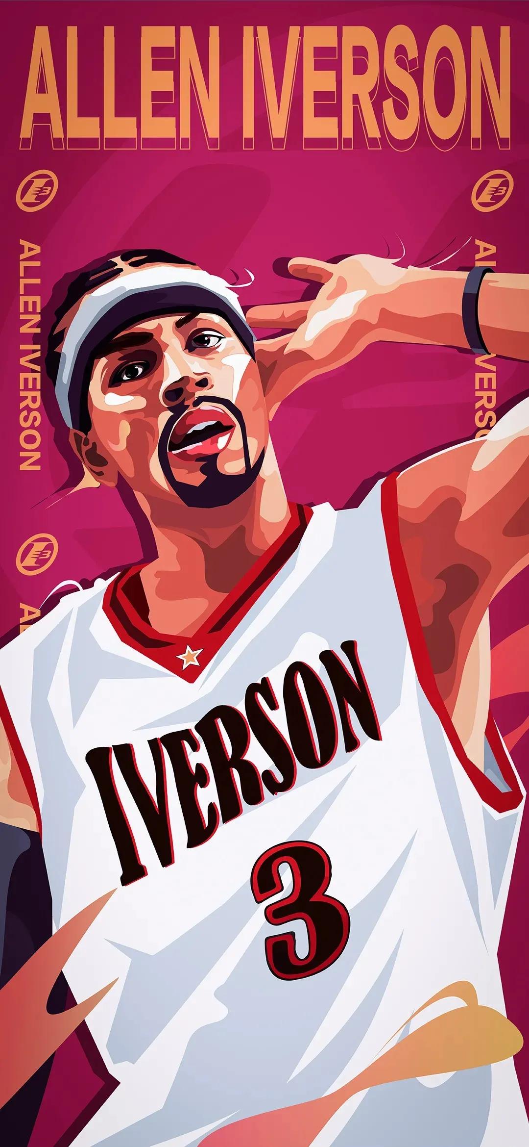 alleniverson(Alleniverson全面屏手机壁纸)