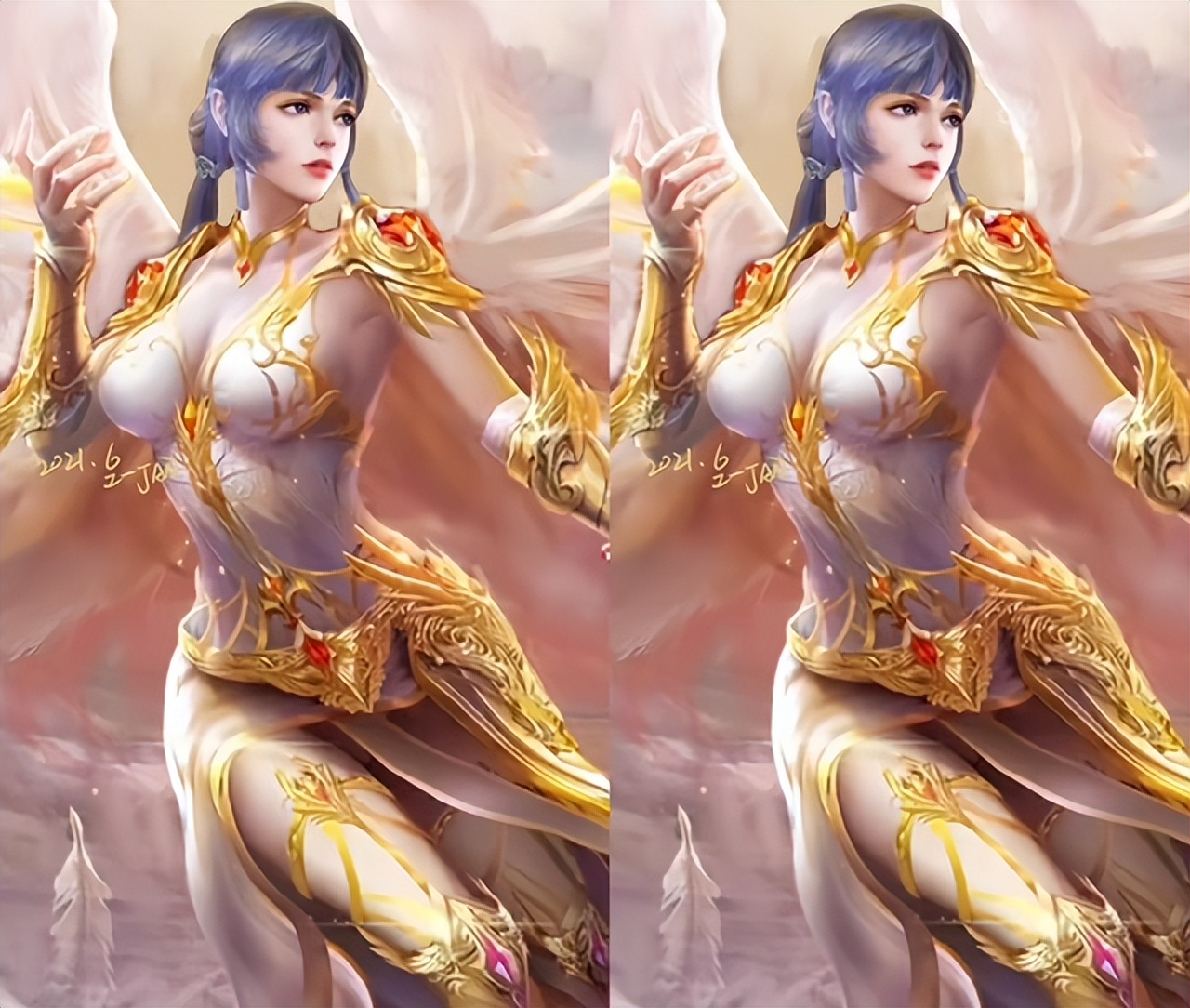 当斗罗大陆的几位美女换上不同的服装后，惊艳了！-哪边嗨