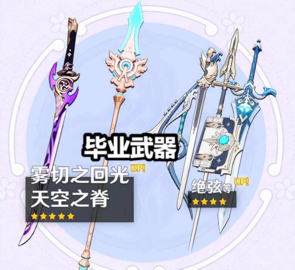 原神神里绫华适合什么武器 平民神里绫华武器选择建议