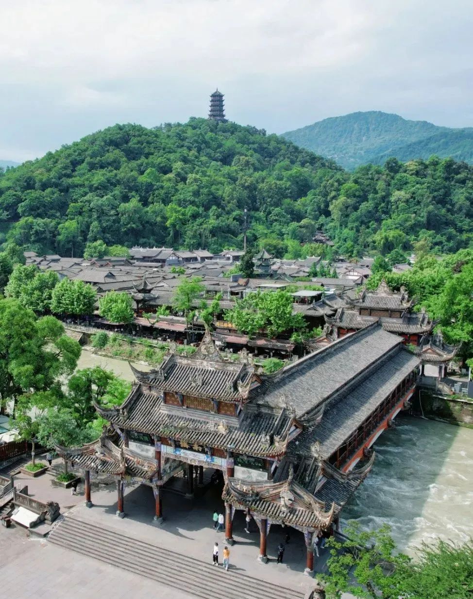 中国都江堰(瞰,都江堰!