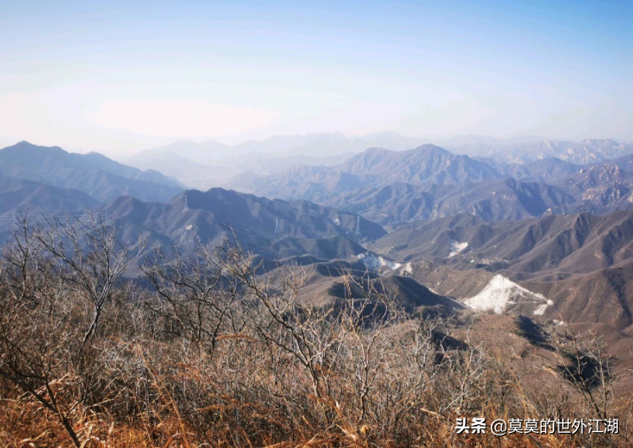 北京昌平，高山徒步路线，披荆斩棘，富有挑战，还有长城美景